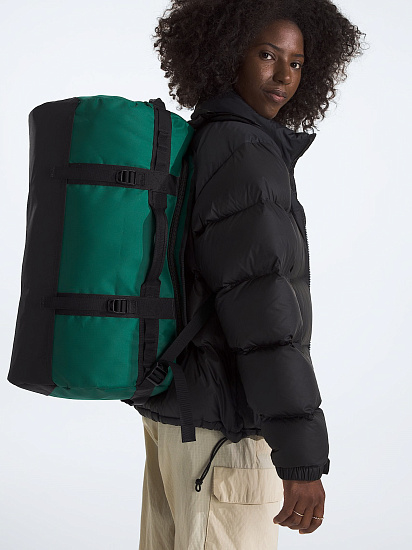 Баул The North Face Base Camp Duffel S Evergreen/Tnf Black - Фото 4 большая