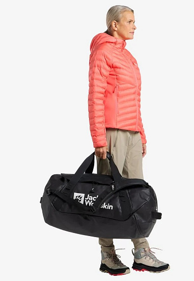 Баул Jack Wolfskin Expdn Duffle 70 Black - Фото 10 большая