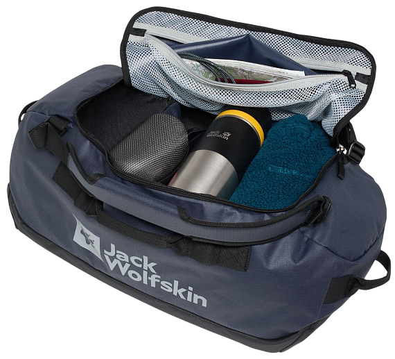 Баул Jack Wolfskin All-in Duffle 35 Midnight Sky - Фото 6 большая