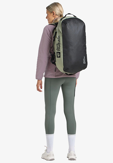 Баул Jack Wolfskin All-in Duffle 45 Mint Leaf - Фото 10 большая