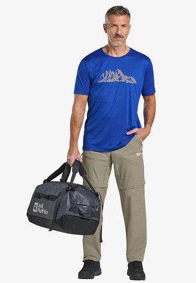 Баул Jack Wolfskin All-in Duffle 45 Midnight Sky - Фото 10 большая