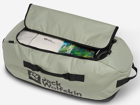 Баул Jack Wolfskin All-in Duffle 65 Mint Leaf - Фото 3 большая