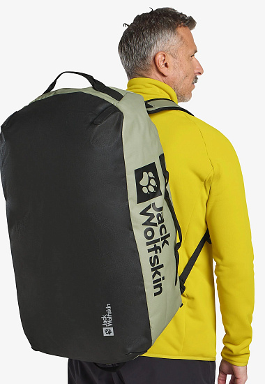 Баул Jack Wolfskin All-in Duffle 65 Mint Leaf - Фото 8 большая