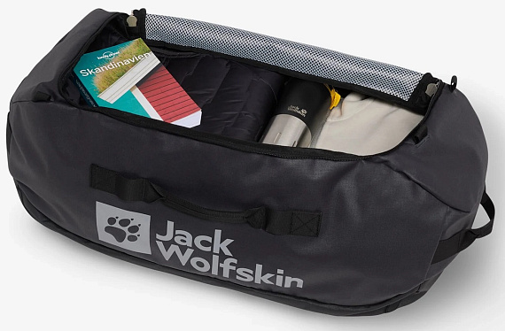 Баул Jack Wolfskin All-in Duffle 65 Phantom - Фото 3 большая