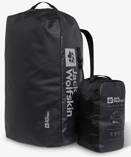 Баул Jack Wolfskin All-in Duffle 65 Phantom - Фото 4 большая