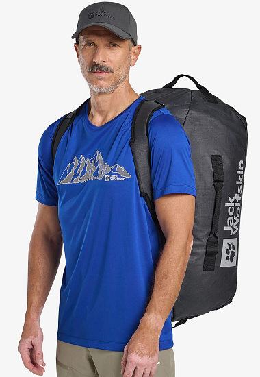 Баул Jack Wolfskin All-in Duffle 65 Phantom - Фото 9 большая