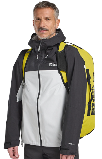 Баул Jack Wolfskin All-in Duffle 65 Chartreuse - Фото 3 большая