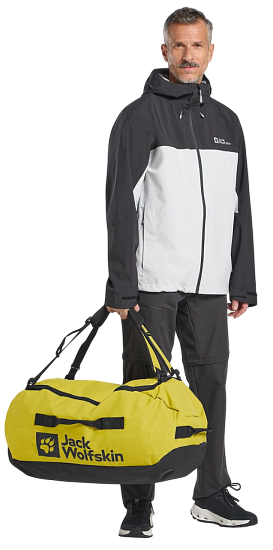 Баул Jack Wolfskin All-in Duffle 65 Chartreuse - Фото 4 большая