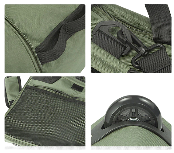 Баул на колесах Naturehike XS03 Black - Фото 4 большая