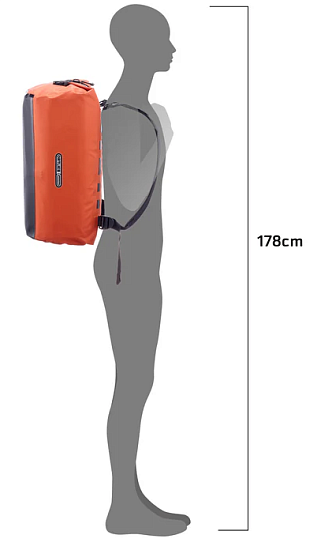 Баул Ortlieb Duffle Lite 40 Roiboos - Фото 9 большая
