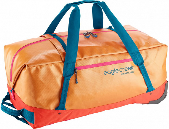 Баул Eagle Creek Migrate Wheeled Duffel 130L Sahara Yellow - Фото 1 большая