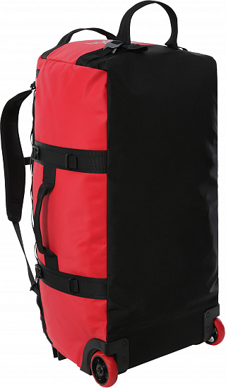 Баул The North Face Base Camp Duffel Roller Red - Фото 3 большая