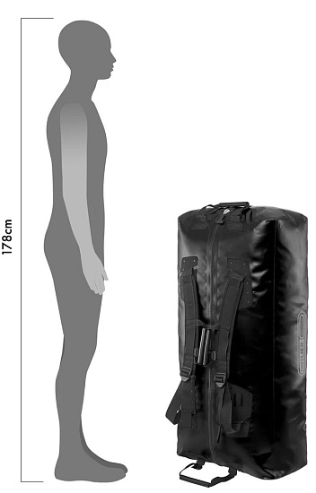 Баул Ortlieb Big-Zip 140 Black - Фото 10 большая