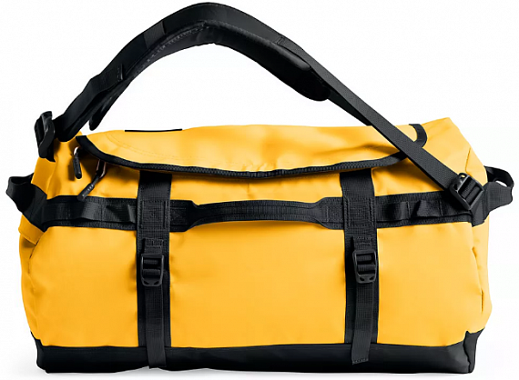 Баул The North Face Base Camp Duffel S Summit Gold/TNF Black - Фото 3 большая