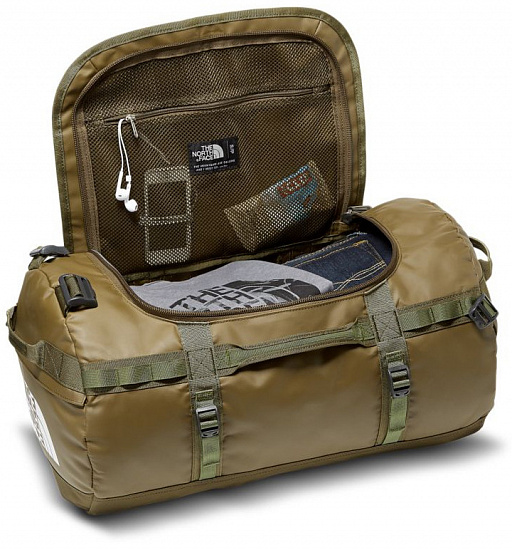 Баул The North Face Base Camp Duffel S Primary Green/Asphalt Grey - Фото 2 большая