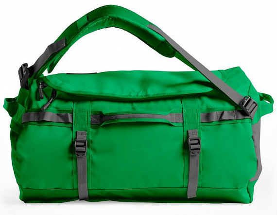 Баул The North Face Base Camp Duffel S Primary Green/Asphalt Grey - Фото 1 большая