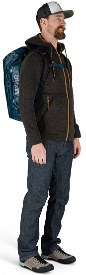 Баул Osprey Transporter 40 Venturi Blue - Фото 8 большая