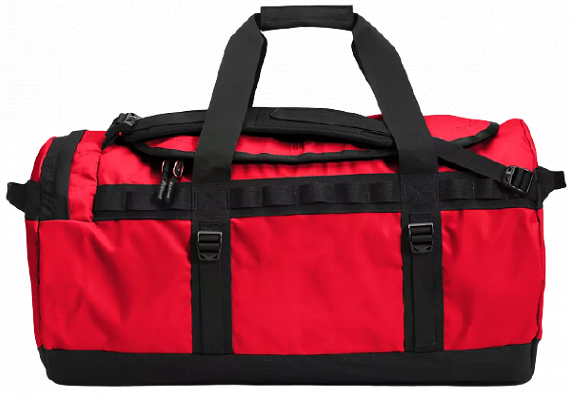 Баул The North Face Base Camp Duffel M TNF Red/TNF Black - Фото 3 большая