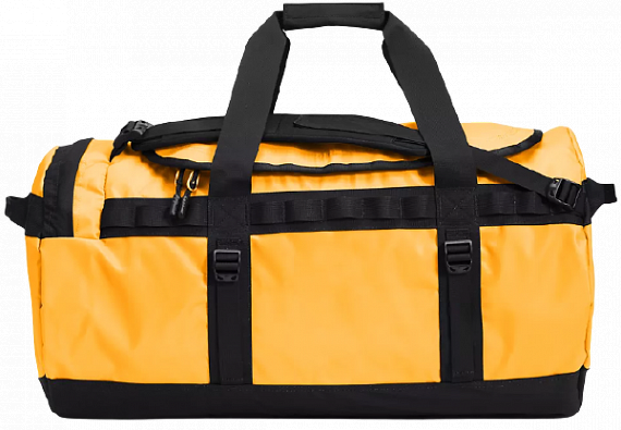 Баул The North Face Base Camp Duffel M Summit Gold/TNF Black - Фото 3 большая