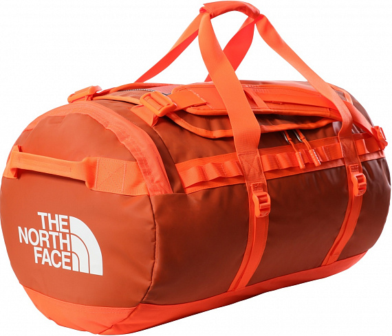 Баул The North Face Base Camp Duffel M Burnt Ochre/Power Orange - Фото 1 большая