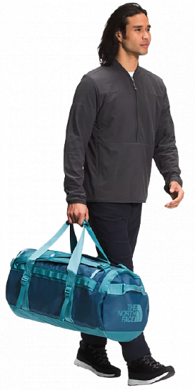 Баул The North Face Base Camp Duffel M Monterey Blue/Storm Blue - Фото 5 большая