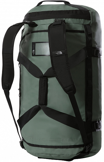 Баул The North Face Base Camp Duffel L Laurel Wreath Green/TNF Black - Фото 2 большая