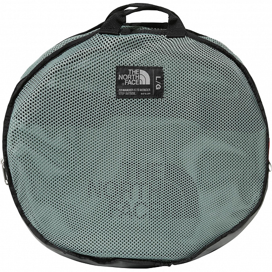 Баул The North Face Base Camp Duffel L Laurel Wreath Green/TNF Black - Фото 4 большая