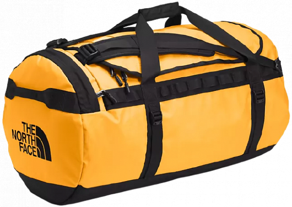 Баул The North Face Base Camp Duffel L Summit Gold/TNF Black - Фото 1 большая