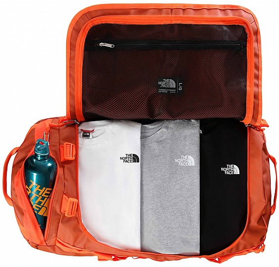 Баул The North Face Base Camp Duffel L Burnt Ochre/Power Orange - Фото 3 большая