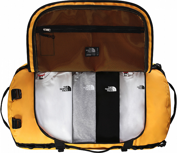 Баул The North Face Base Camp Duffel XXL Summit Gold/TNF Black - Фото 3 большая