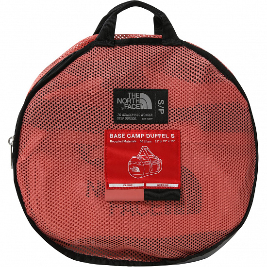 Баул The North Face Base Camp Duffel S Faded Rose/TNF Black - Фото 4 большая