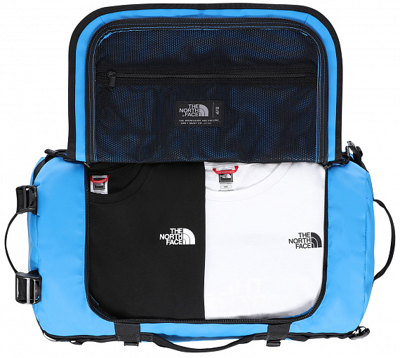 Баул The North Face Base Camp Duffel - S Clear Lake Blue/TNF Black - Фото 3 большая