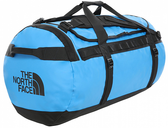 Баул The North Face Base Camp Duffel - M Clear Lake Blue/Tnf Black - Фото 1 большая