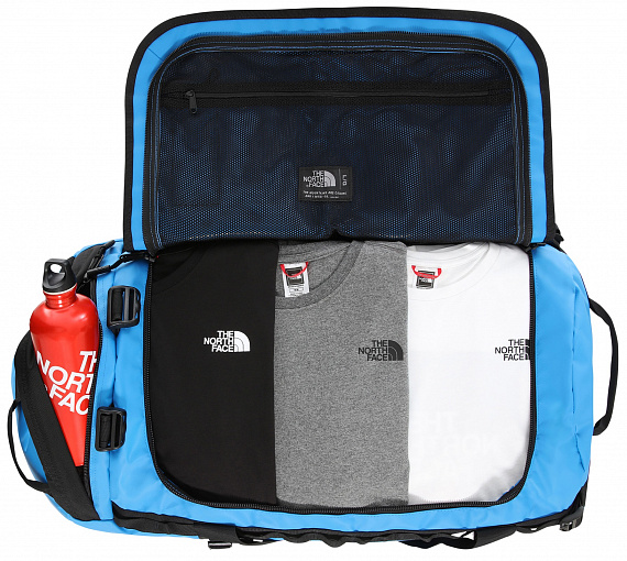 Баул The North Face Base Camp Duffel - L Clear Lake Blue/TNF Black - Фото 3 большая