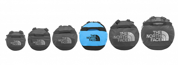 Баул The North Face Base Camp Duffel - L Clear Lake Blue/TNF Black - Фото 5 большая