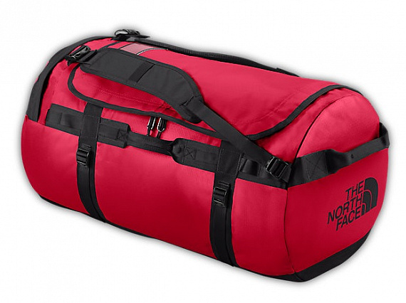 Баул The North Face Base Camp Duffel M Red - Фото 1 большая