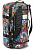 Баул The North Face Base Camp Duffel S Red Sticker Bomb Print/Black - Фото 2 малая