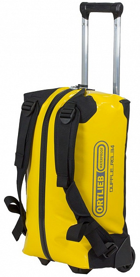 Баул на колесах Ortlieb Duffle RG 34 л Sunyellow/Black - Фото 2 большая