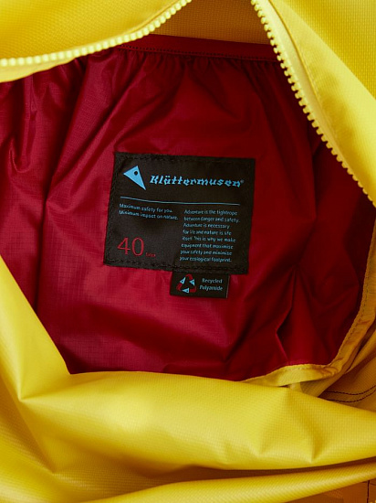 Баул Klattermusen Glitner 40L Sulphur-Burnt Russet - Фото 9 большая