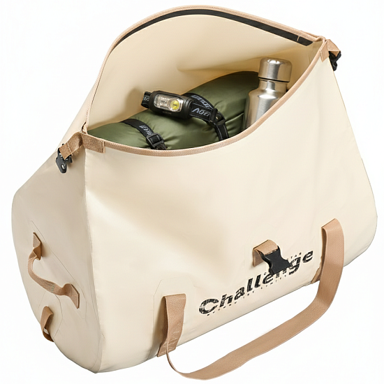 Гермосумка Germostar Challenge 80л Бежевый - Фото 2 большая