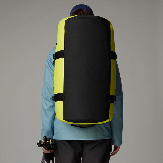 Баул The North Face Base Camp Duffel - M Sulphurspringgn/TNFblack - Фото 3 большая