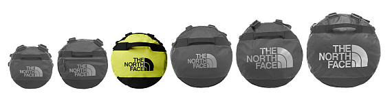 Баул The North Face Base Camp Duffel - M Sulphurspringgn/TNFblack - Фото 5 большая
