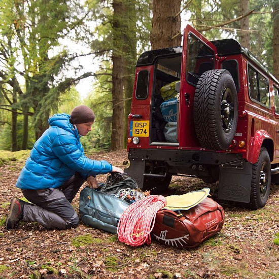 Баул Osprey Transporter 95 Ruffian Red - Фото 12 большая