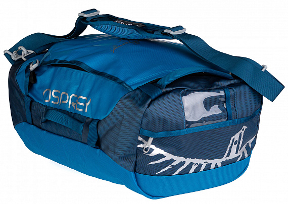 Баул Osprey Transporter 40 Kingfisher Blue - Фото 10 большая
