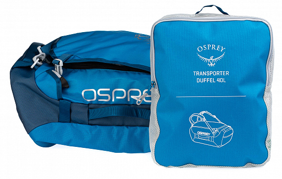 Баул Osprey Transporter 40 Kingfisher Blue - Фото 16 большая