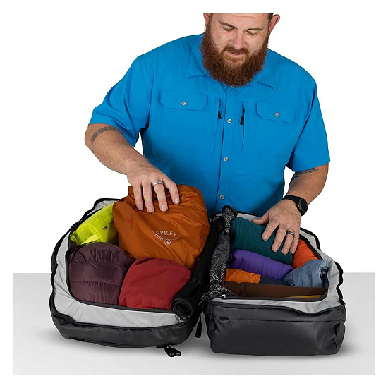 Баул Osprey Transporter Squffel 44 Raven Black/Black - Фото 8 большая