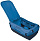 Баул Osprey Transporter 95 Blue Flame/Scoria Blue - Фото 4 малая