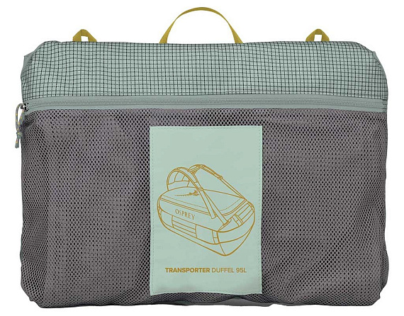 Баул Osprey Transporter 95 Frosty Mint/Soundwave Grey - Фото 5 большая