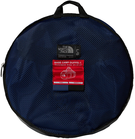 Баул The North Face Base Camp Duffel L Summit Navy/TNF Black/N - Фото 4 большая