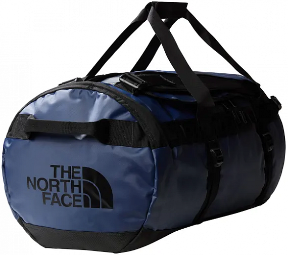 Баул The North Face Base Camp Duffel M Summit Navy/TNF Black/N - Фото 1 большая
